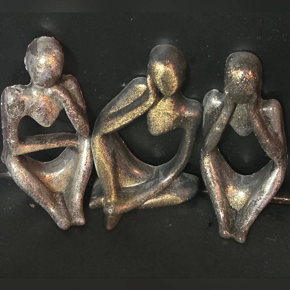 Set Of 3 Stoic Thinking Scented Wax Figurines